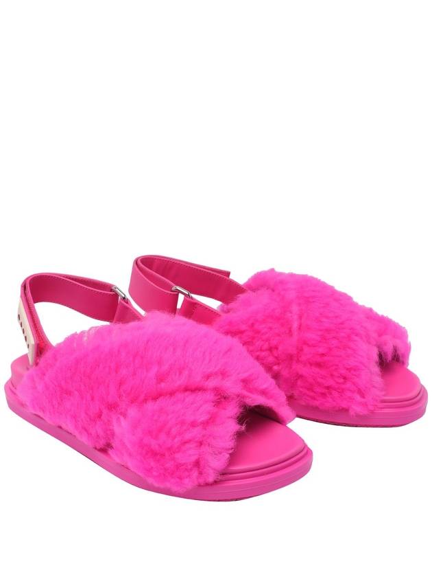 Shearling FUSSBETT Sandals FBMS015401 LM07100C56 B0010549864 - MARNI - BALAAN 5