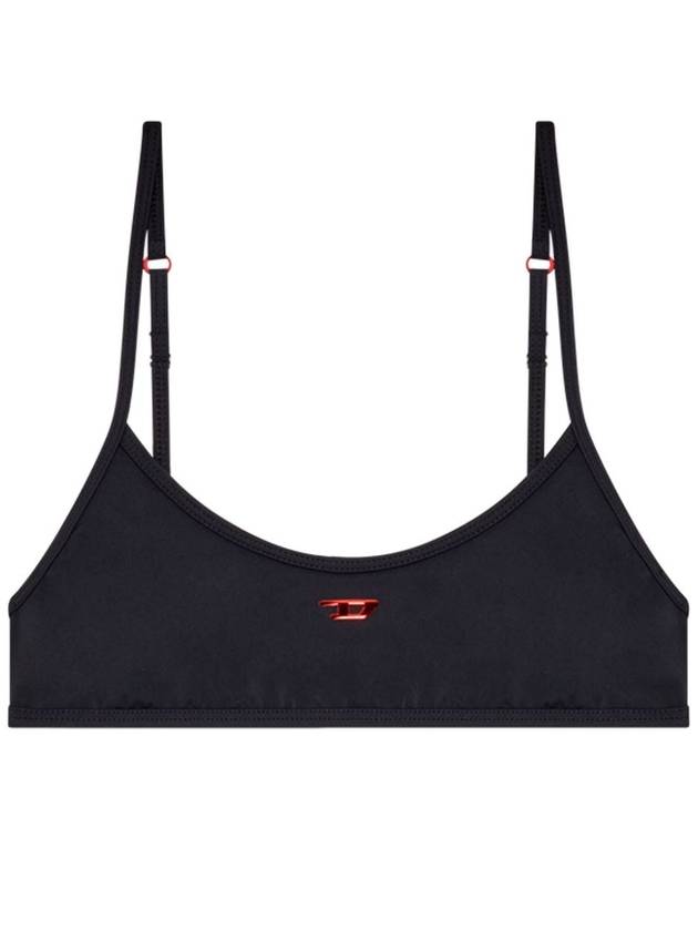 D Logo Bra Bikini Black - DIESEL - BALAAN 2