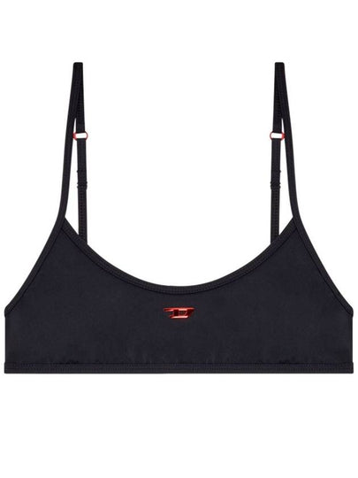 D Logo Bra Bikini Black - DIESEL - BALAAN 2