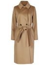 BCOLLAG Belted Wool Coat Camel 2426016101 006 - MAX MARA - BALAAN 1