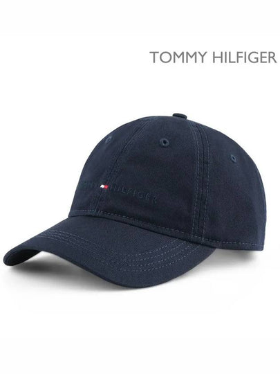 Classic Logo Lettering Ball Cap Navy - TOMMY HILFIGER - BALAAN 2