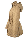 Diamond Quilted Nylon Jacket Archive Beige - BURBERRY - BALAAN 3