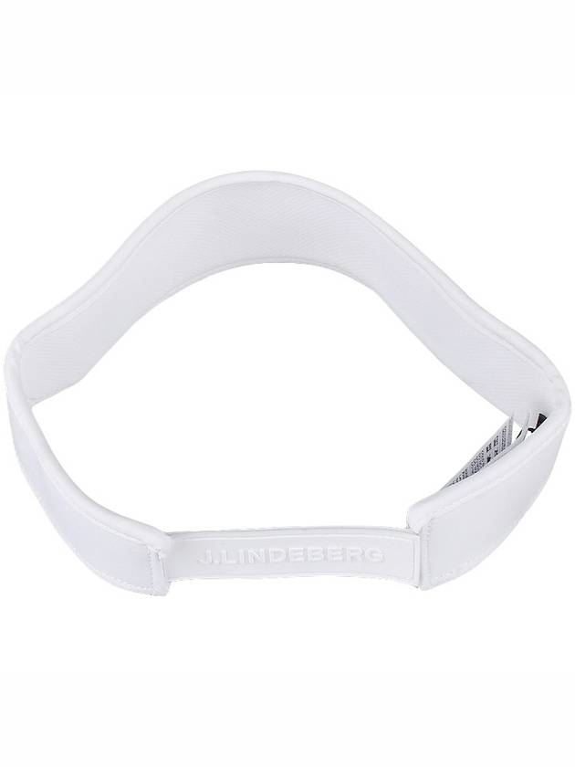 Yaden Logo Golf Visor White - J.LINDEBERG - BALAAN 6