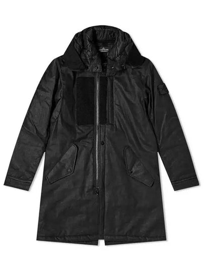 Shadow Project Fishtail Long Parka Black - STONE ISLAND - BALAAN 2