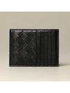 Intrecciato Card Wallet Black - BOTTEGA VENETA - BALAAN 5