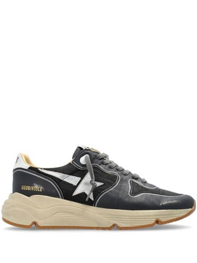 Running Sole Leather Low Top Sneakers Navy - GOLDEN GOOSE - BALAAN 2