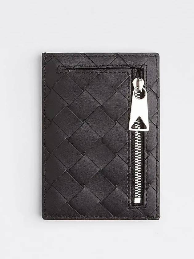 Intrecciato Card Wallet Black - BOTTEGA VENETA - BALAAN 4