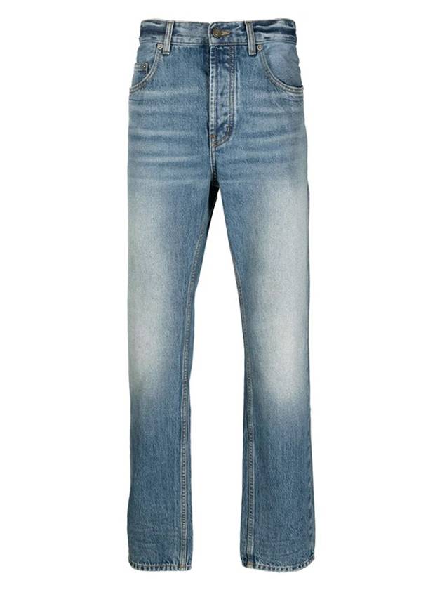 Paris Cotton Jeans Blue - SAINT LAURENT - BALAAN 2