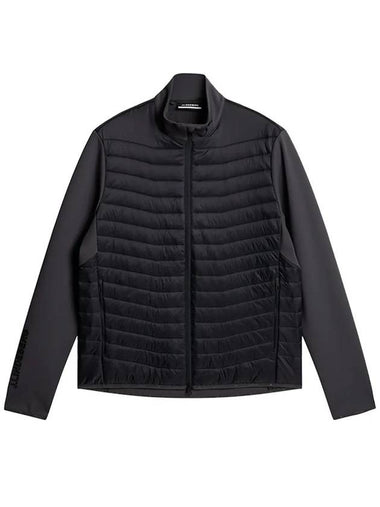 Men s Holden Quilted Lightweight Hybrid Golf Jacket Asphalt GMOW10856 W015 - J.LINDEBERG - BALAAN 1