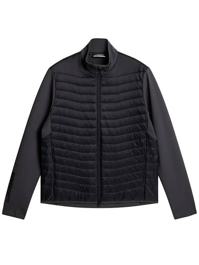 Men's Holden Quilt Hybrid Jacket Asphalt - J.LINDEBERG - BALAAN 2