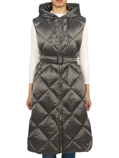 The Cube Tresil Water Repellent Padding Vest Gray - MAX MARA - BALAAN 2