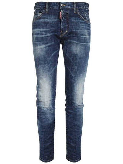 Men's Cat Washing Cool Guy Jeans Blue - DSQUARED2 - BALAAN 2