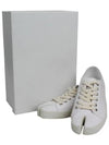 Tabi Canvas Low Top Sneakers White - MAISON MARGIELA - BALAAN 9