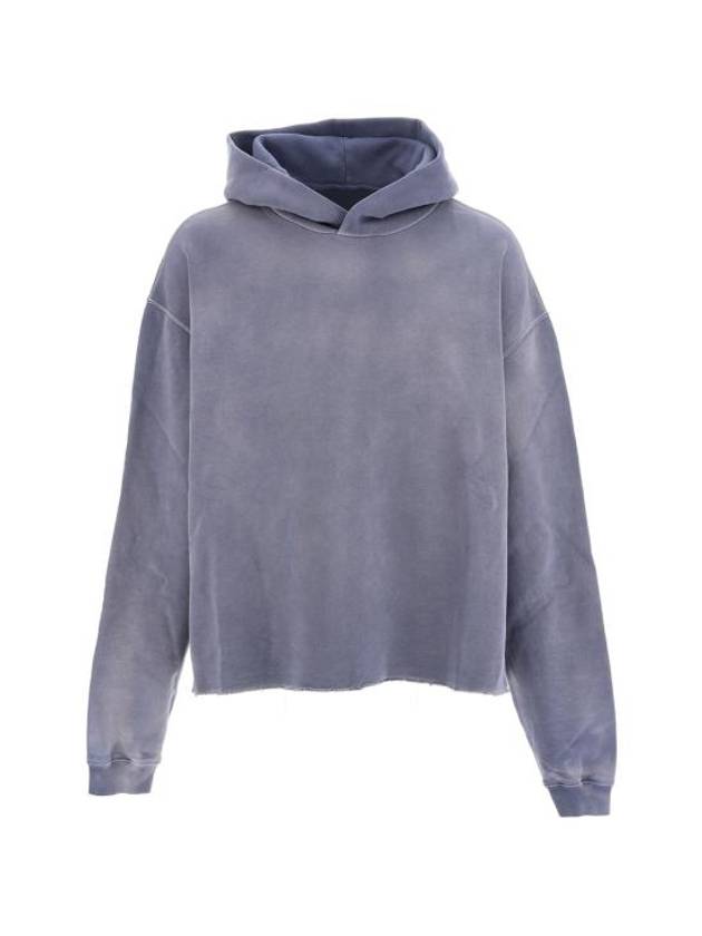 Washed Cotton Hoodie Lilac - MAISON MARGIELA - BALAAN 4