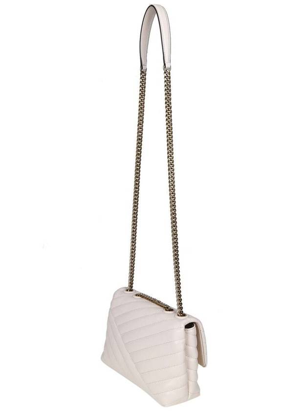 Kira Chevron Convertible Strap Small Shoulder Bag New Cream - TORY BURCH - BALAAN 4