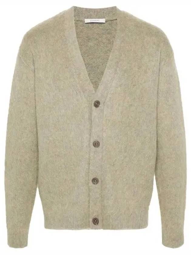 Brushed Mohair Cardigan Meadow Melange - LEMAIRE - BALAAN 2