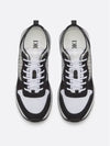 Oblique B25 Runner Low Top Sneakers Black - DIOR - BALAAN 3