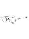 Rectangle Metal Eyeglasses Ruthenium - MONTBLANC - BALAAN 1