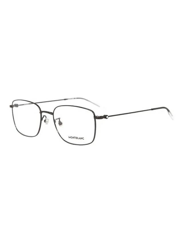 Rectangle Metal Eyeglasses Ruthenium - MONTBLANC - BALAAN 3