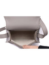 Marcie Saddle Small Grained Leather Cross Bag Grey - CHLOE - BALAAN 7