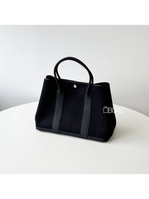 Garden Party 36 Tote Bag Black - HERMES - BALAAN 2