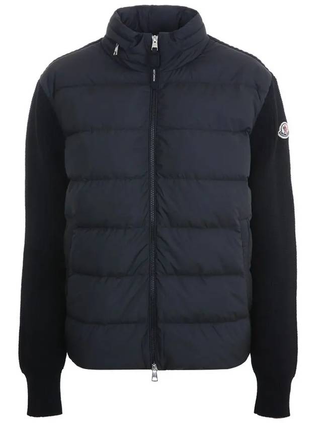 9B00032 M1131 999 Arm Logo Wool Padded Zip up Cardigan - MONCLER - BALAAN 2