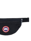 Logo Patch Waist Belt Bag Black - CANADA GOOSE - BALAAN 4