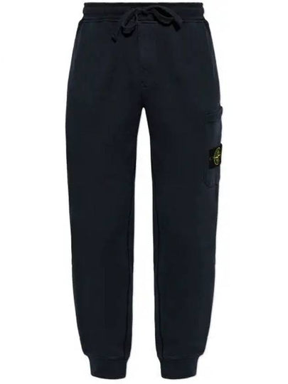 Compass Badge Capered Track Pants Navy - STONE ISLAND - BALAAN 2