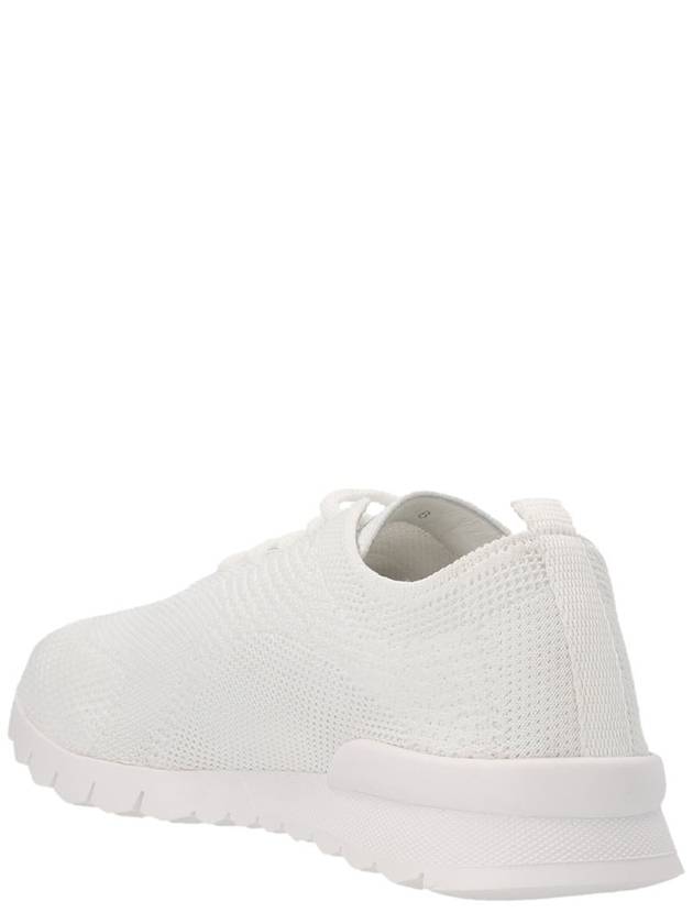 Fit Knit Low Top Sneakers White - KITON - BALAAN 3