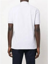 Mini Logo Short Sleeve Polo Shirt Grey - BRUNELLO CUCINELLI - BALAAN 5