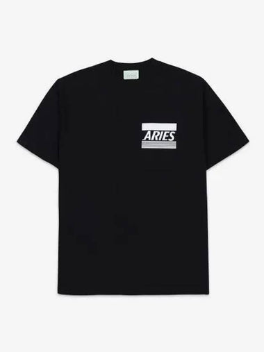 Credit Card SS Short Sleeve T Shirt Black STAR60014BLK - ARIES - BALAAN 1