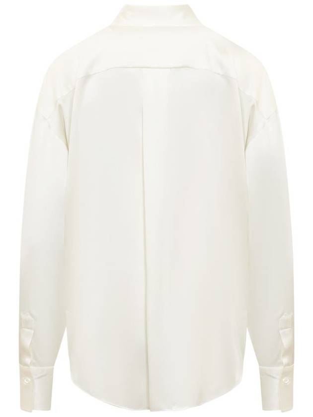 Buttoned Long Sleeve Shirt White - BRUNELLO CUCINELLI - BALAAN 3