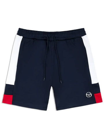 COLE SHORTS UKS24M10171 MARITIME BLUE WHITE - SERGIO TACCHINI - BALAAN 1