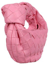 Candy Jodie Intrecciato Tote Bag Pink - BOTTEGA VENETA - BALAAN 4