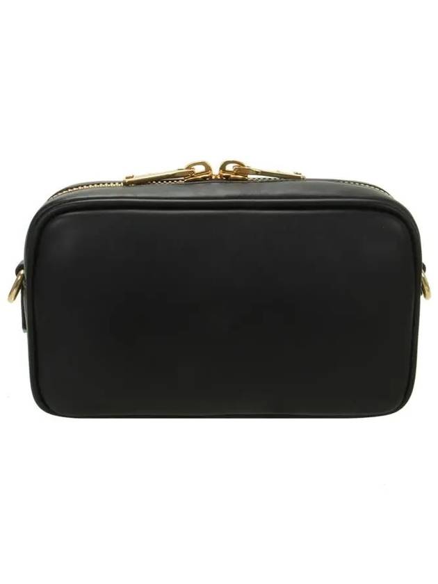 Embossed Logo Cross Bag Black - MIU MIU - BALAAN 4