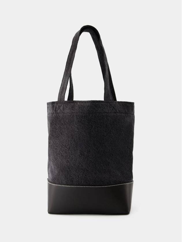 Axel Small Cotton Tote Bag Black - A.P.C. - BALAAN 5