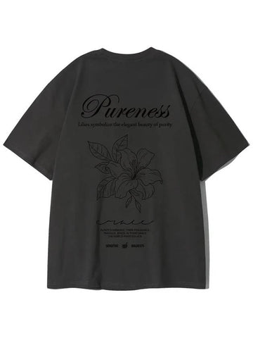 EL release short sleeve t-shirt charcoal - ELIMENO - BALAAN 1