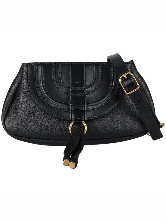 Marcie Small Shoulder Bag Black - CHLOE - BALAAN 2