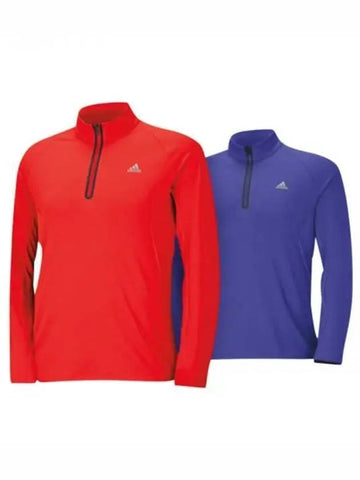 Clima Cool Hybrid Half Zip Golf Top Domestic Product GQG022081776847 - ADIDAS GOLF - BALAAN 1