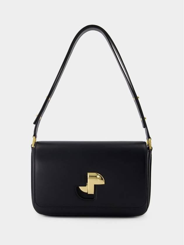 Jp Classic Shoulder Bag - PATOU - Leather - Black - PATOU - BALAAN 1