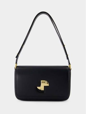 Jp Classic Shoulder Bag - PATOU - Leather - Black - PATOU - BALAAN 1