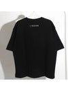 Graphic Print Cotton Short Sleeve T-Shirt Black - MAISON MIHARA YASUHIRO - BALAAN 3