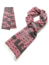 Wool Cotton Scarf Pink - VIVIENNE WESTWOOD - BALAAN 2