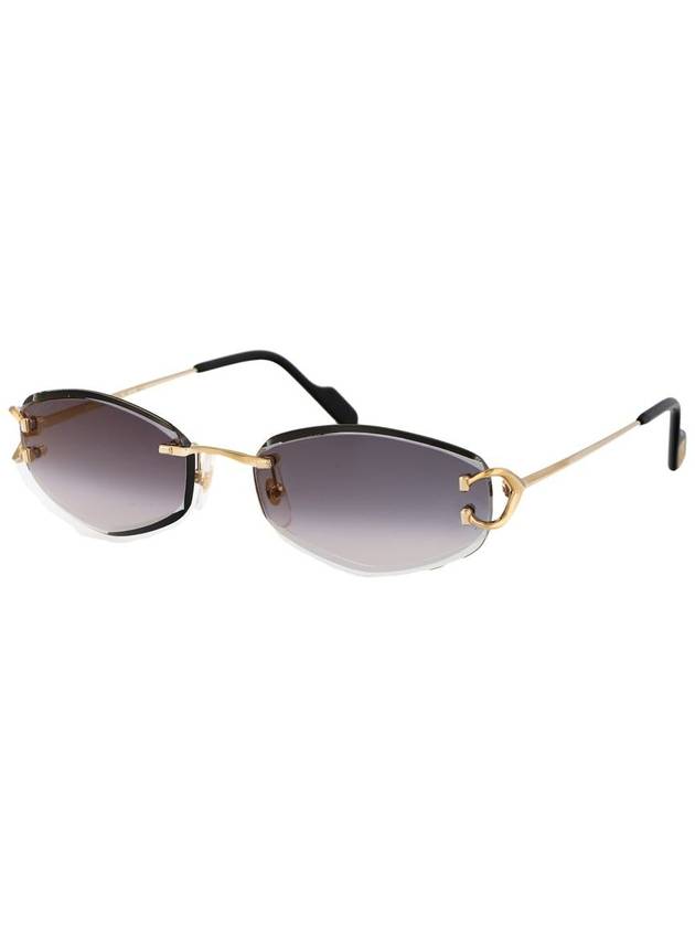 Eyewear Oval Frame Sunglasses CT0467S - CARTIER - BALAAN 3