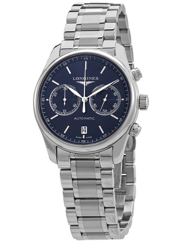 Longines Master Collection Chronograph Automatic Blue Dial Men's Watch L2.629.4.92.6 - LONGINES - BALAAN 1