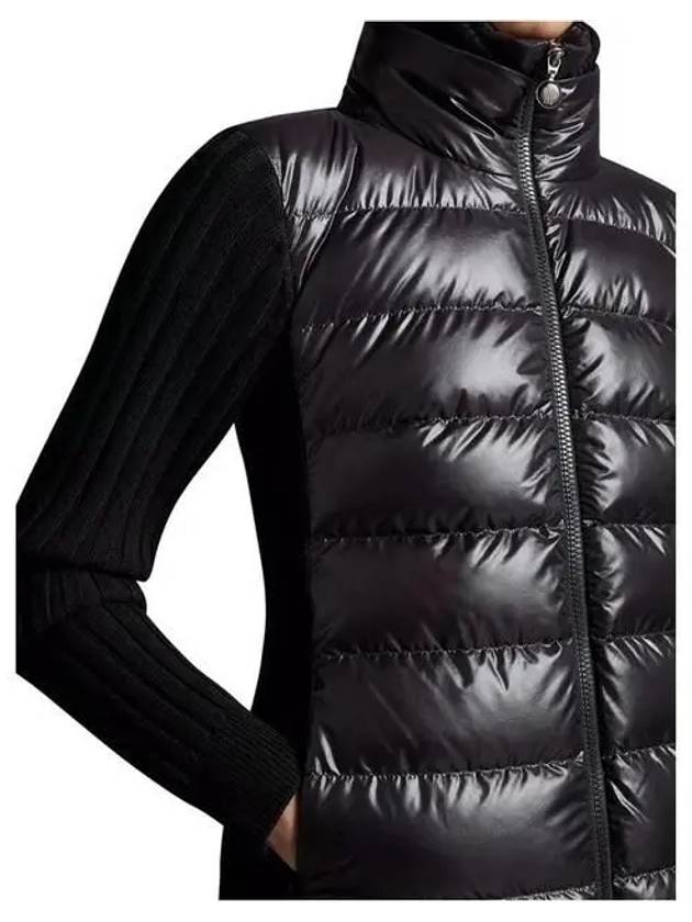 9B00024 M1131 999 Black Women’s Jacket - MONCLER - BALAAN 4