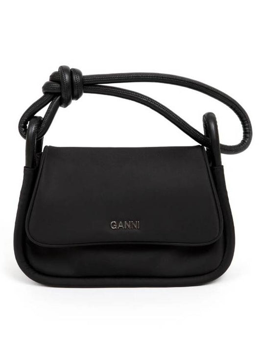 Note Flap Overbag Black - GANNI - BALAAN 1