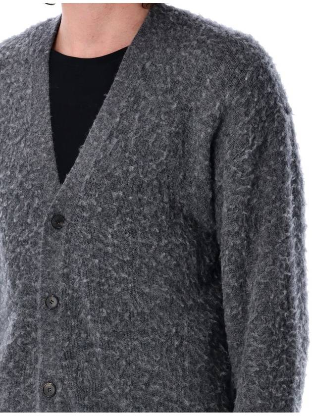 Auralee Brushed Wool Cashmere Silk Knit Cardigan - AURALEE - BALAAN 3