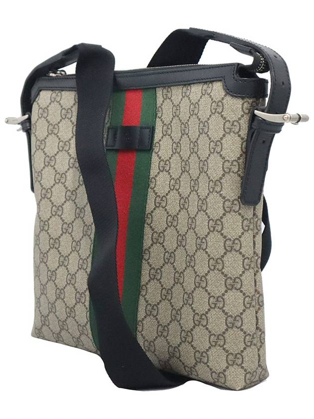 Gucci 387111 GG Supreme Canvas WEB Messenger Cross Bag - GUCCI - BALAAN 2