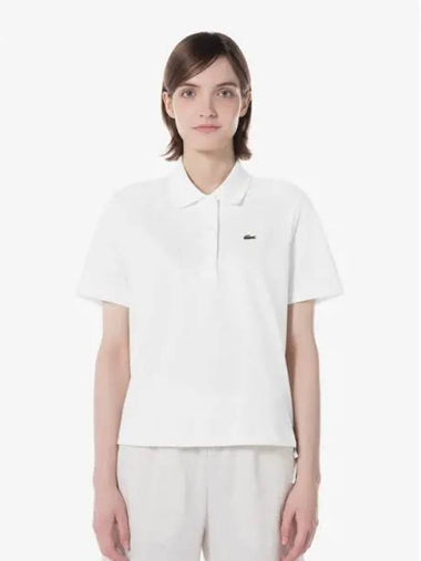 Women s side ribbon polo t shirt PF925E 54G 001 Domestic product GQ2N24053124878 - LACOSTE - BALAAN 1